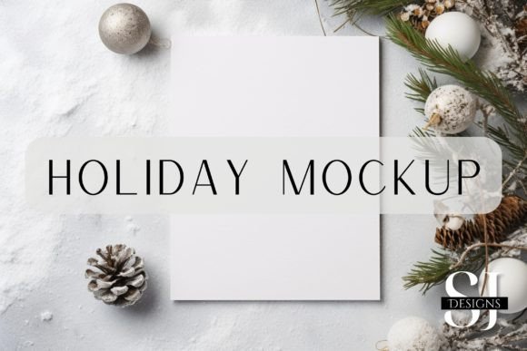 Download Winter Wonderland Holiday Invite Mockup - Invite Collection