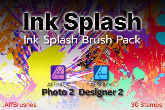 Download Ink Splash for Affinity Designer &amp; Photo - Design Collection