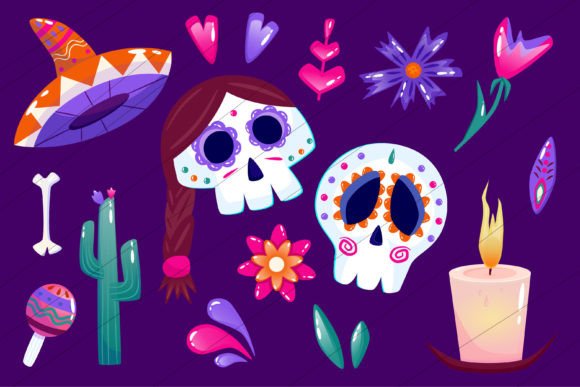 Download Dia De Los Muertos Mexican Design Skull - Design Collection