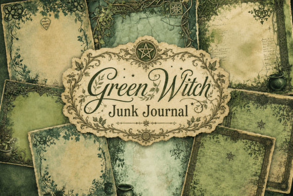 Download Green Witch Junk Journal - Premium Resources