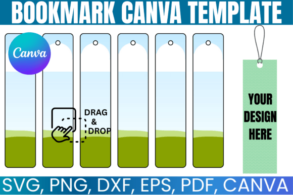 Download Bookmark Template, Custom Bookmark - Template Collection