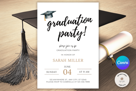 Download Graduation Invitation Template - Template Collection