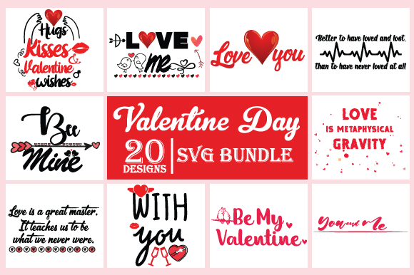 Download Valentine's Day Svg Bundle - Free Design - Design Collection