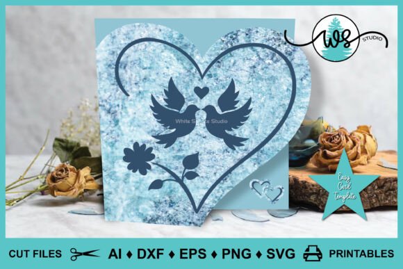 Download Wedding Anniversary Card Template SVG - Template Collection