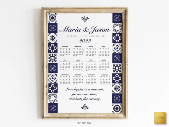 Download Mexican Theme Wedding Calendar Template - Template Collection