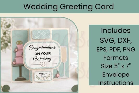 Download 3D Pop out Wedding Card SVG - Wedding card Collection