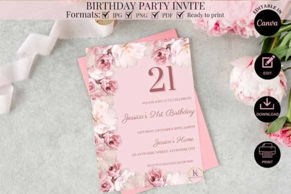 Download Birthday Party Invite Template - Template Collection