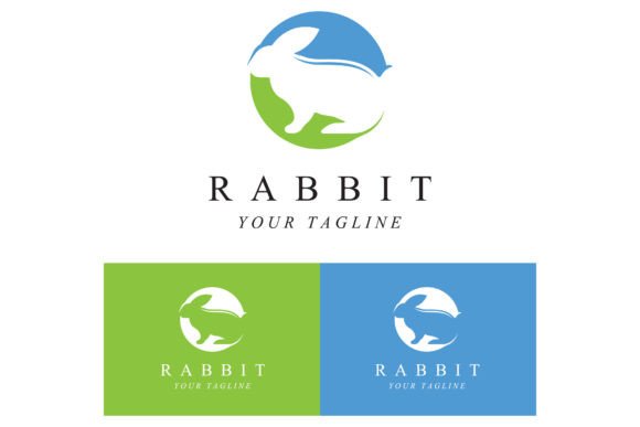 Download Rabbit Logo with Slogan Template - Template Collection