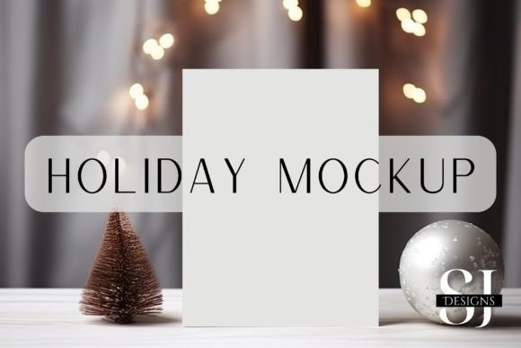 Download Elegant Evening Holiday Invite Mockup - Invite Collection