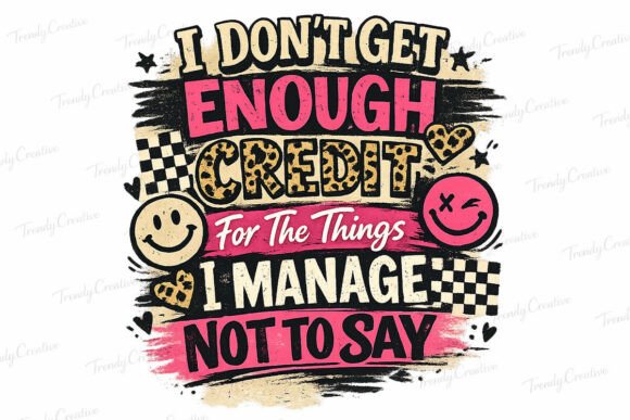 Download Snarky Retro Credit Quote PNG Design - Design Collection