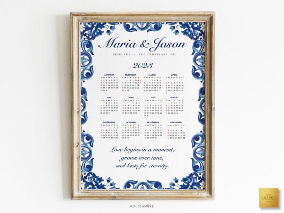 Download Mexican Theme Wedding Calendar Template - Template Collection